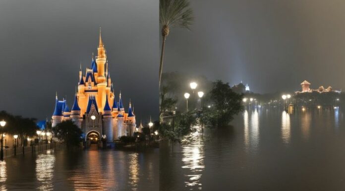 Tras las fuertes inundaciones en Florida ocasionadas por el huracán Milton, se viralizaron imágenes donde se ve afectado Disney Orlando.