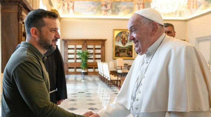 Volodímir Zelenski finaliza su gira en Europa con los encuentros programados con el Papa Francisco y el canciller de Alemania, Olaf Scholz.