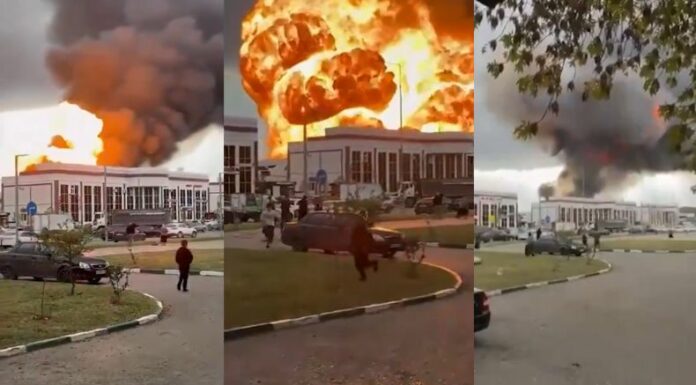 Explosión en gasolinera en Chechenia, Rusia deja 4 muertos