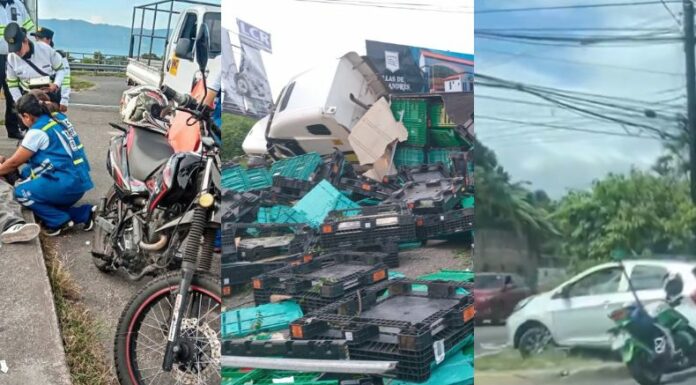 Te presentamos los accidentes de tránsito ocurridos en diferentes partes del país, hasta este instante, en el domingo 13 de octubre.