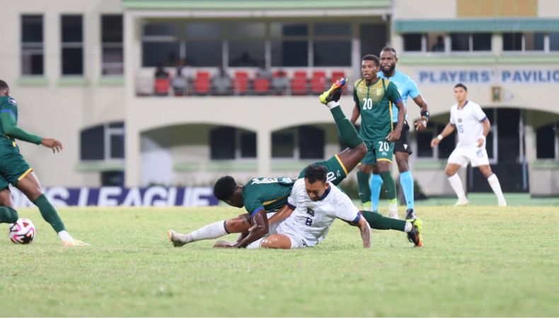 La Selecta tropezó con San Vicente y las Granadinas, generando todo tipo de comentarios por parte de periodistas nacionales e internacionales.