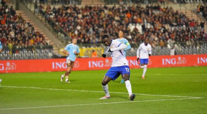 El atacante del PSG convirtió doblete en la victoria de Francia ante Bélgica en el Grupo B de la UEFA Nations League.