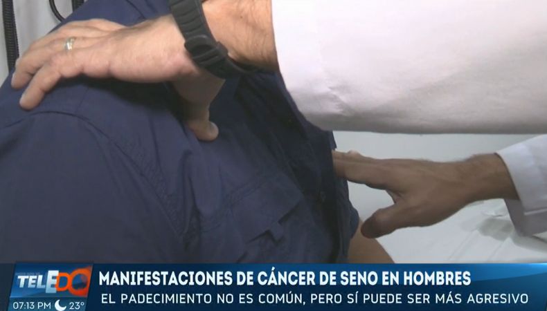 Cáncer de seno en hombres un problema creciente Los hombres no están exentos a padecer de cáncer de seno, por lo que se vuelve un problema creciente si no se detecta a tiempo.