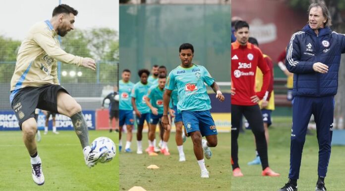 Estos son los partidos del martes 15 de octubre correspondientes a la Eliminatoria Sudamericana.