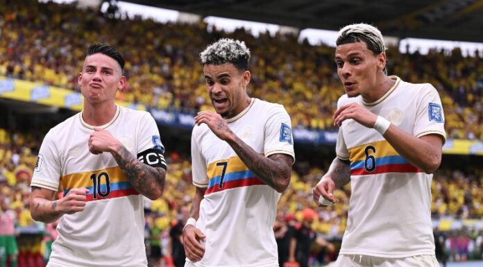 En uno de los encuentros más interesantes de la jornada en las eliminatorias sudamericanas, Colombia se quedó con un tremendo triunfo ante Chile.