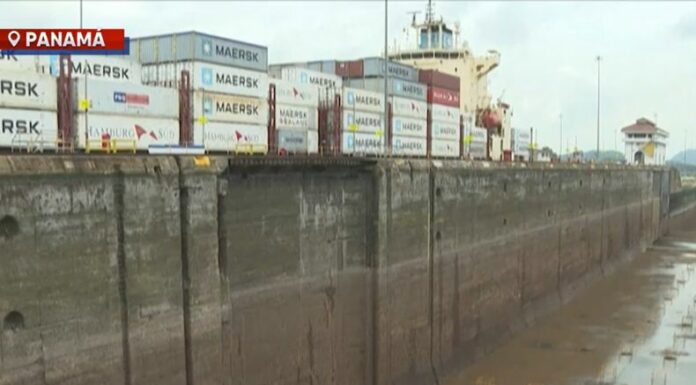 Debido a la sequía, el Canal de Panamá contabiliza pérdidas millonarias al reducir el paso en la vía interoceánica.