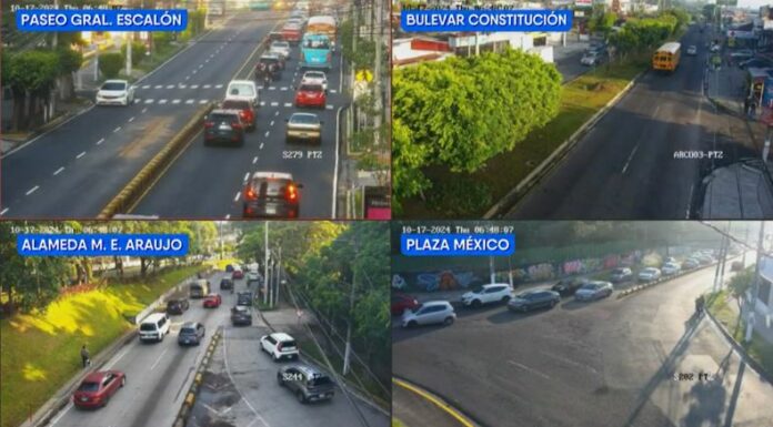 Desde muy temprano, le acompañamos para mostrarle el reporte del tráfico en las distintas arterias en este 17 de octubre.