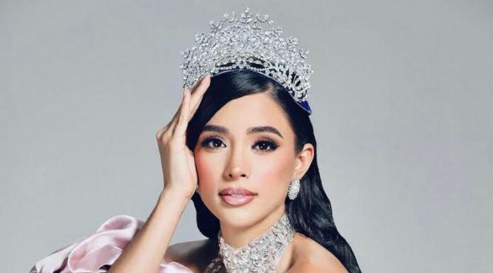 No dudes en apoyar a Luciana Martínez, quien se encuentra representando a El Salvador en Miss International 2024.