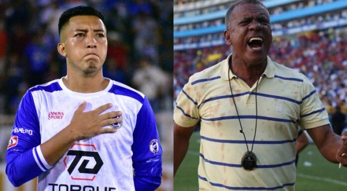 Walter Chigüila, jugador del Fuerte San Francisco, reveló que se enteraron de la contratación del entrenador uruguayo en el almuerzo.