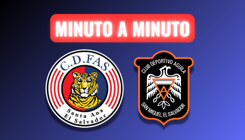 FAS y Águila buscan defender su honor y los tres puntos en el Clásico Nacional. Mira lo más destacado del partido aquí.