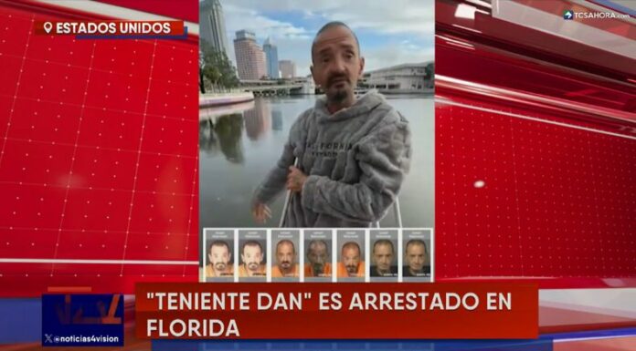 Las autoridades reportaron la detención del conocido “teniente Dan”, quien se volvió viral al quedarse en su velero en medio del huracán Milton.