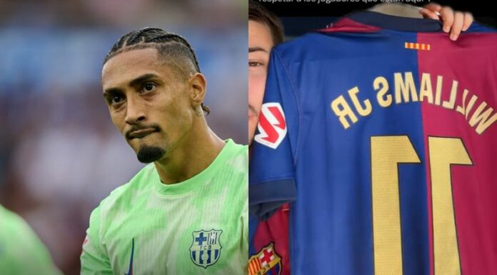 La broma que inició duramente el mercado de traspaso nos sentó nada bien a Raphinha.