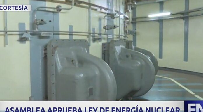 Asamblea Legislativa aprobó la Ley de Energía Nuclear, que busca regular las actividades relacionadas con el ciclo de vida del combustible.