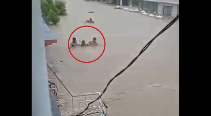 En las últimas horas han circulado varias imágenes y videos de muchas personas siendo rescatadas en Cuba tras el paso del huracán Óscar.