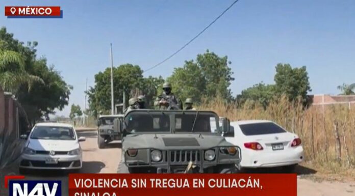 Enfrentamientos en Sinaloa contra el personal del ejército, dejaron al menos 19 sospechosos muertos y ninguna baja militar.