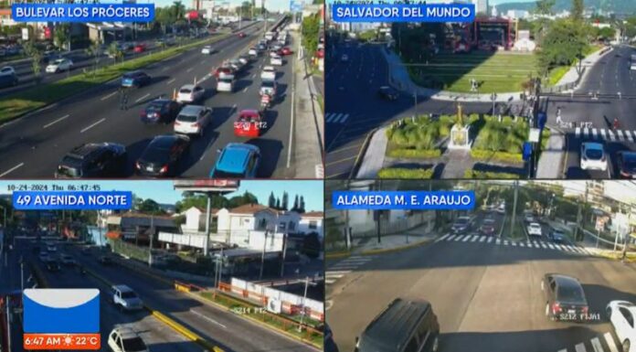 Desde muy temprano, le acompañamos para mostrarle el reporte del tráfico en las distintas arterias en este 24 de octubre.