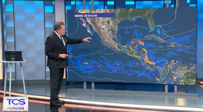 El ingeniero Moisés Urbina, brindó un análisis detallado sobre el clima de hoy y para lo que resta de esta semana.