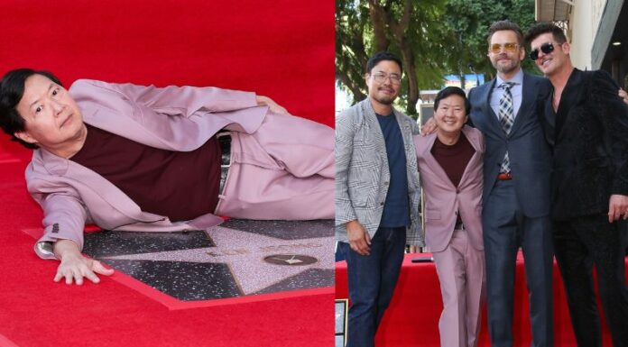 El actor de Hollywood, Ken Jeong sorprende a sus fanáticos tras recibir prestigioso distintivo, la cual se convierte en la número 2794.