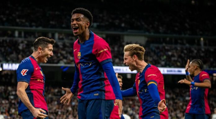 En uno de los encuentros más interesantes de la jornada el Barcelona se quedó con un buen resultado ante el Real Madrid.