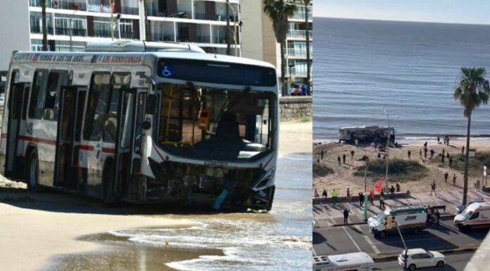 Tras perder el control y saltar una rambla en una reconocida playa en Montevideo, Uruguay, 15 personas resultaron heridas.