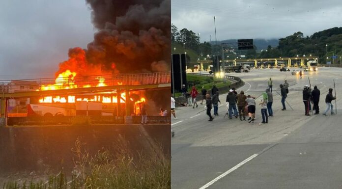 Una emboscada de la barra del Sao Paulo contra simpatizantes del Cruzeiro acabó en tragedia en medio de la vía pública.