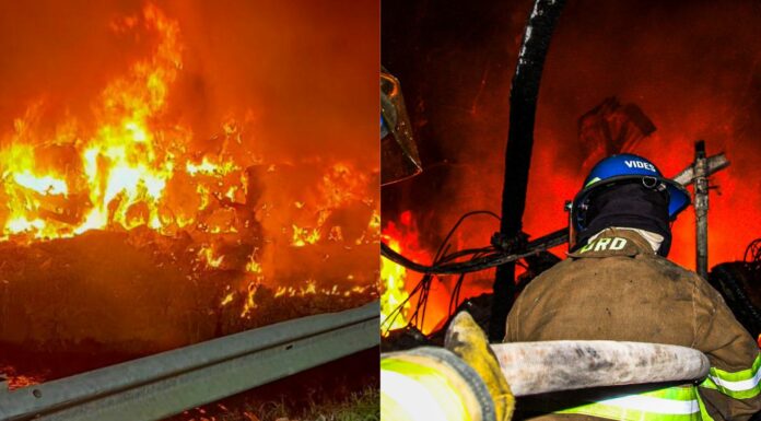 Dos incendios fueron reportados en las últimas horas uno estructural y otro en dos rastras. Por fortuna no se reportan personas lesionadas.