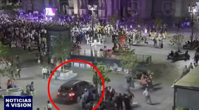 El conductor de una camioneta atropelló a 16 personas que se encontraban participando en un evento en Guadalajara, México.