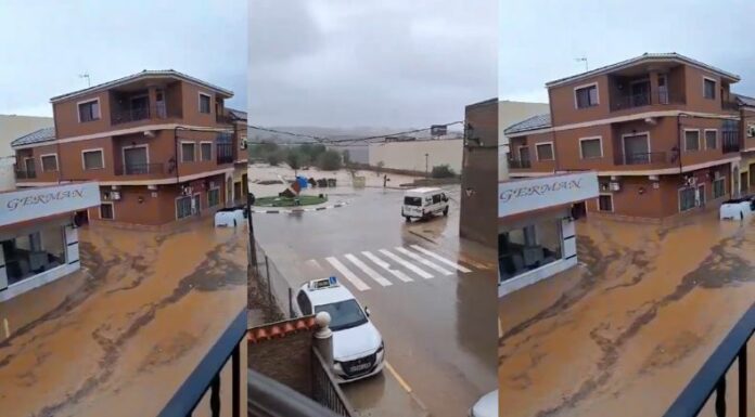 Las lluvias y tormentas en España elevan emergencia roja en Valencia debido a las inundaciones y desbordamiento en los niveles del agua.