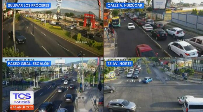 Desde muy temprano, le acompañamos para mostrarle el reporte del tráfico en las distintas arterias en este 30 de octubre.