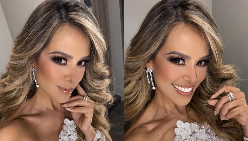 Luciana Sandoval comparte con sus seguidores que se encuentran en la mitad del programa; por lo que, se siente muy emocionada.