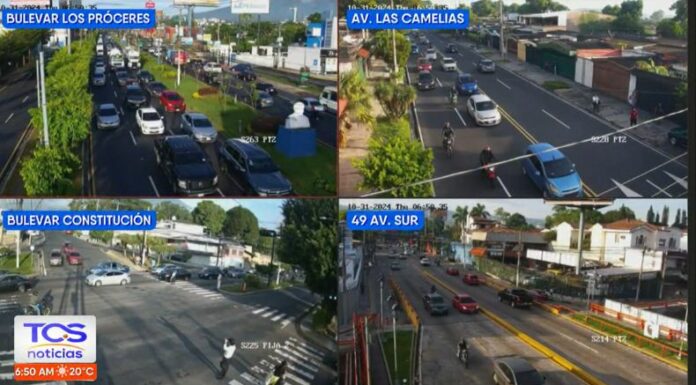 Desde muy temprano, le acompañamos para mostrarle el reporte del tráfico en las distintas arterias en este 31 de octubre.