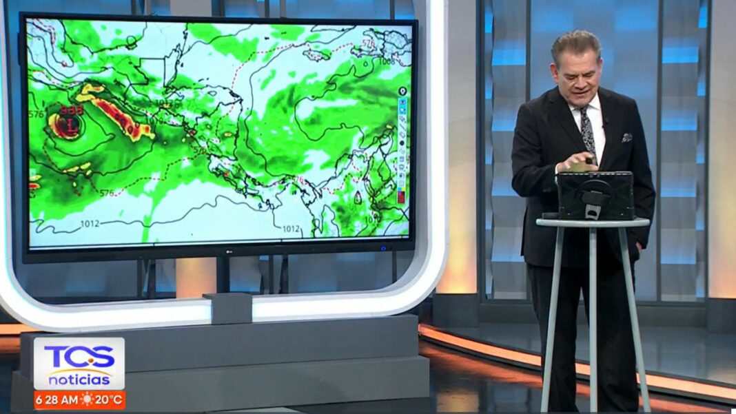 El arrastre de humedad, debido a un sistema de baja presión al este de Nicaragua, provocará lluvias en el país.