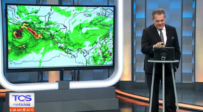 El arrastre de humedad, debido a un sistema de baja presión al este de Nicaragua, provocará lluvias en el país.