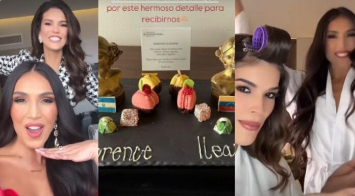 Florence García e Ileana Márquez Pedroza, se encuentran emocionadas por compartir el mismo cuarto en Miss Universo 2024.