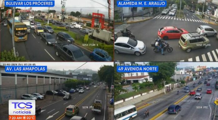 Desde muy temprano, le acompañamos para mostrarle el reporte del tráfico en las distintas arterias en este 1 de noviembre.