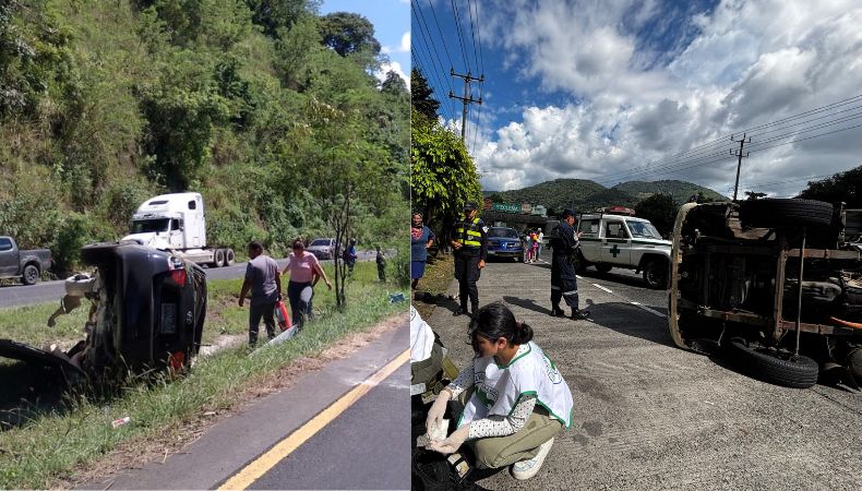 Te presentamos los accidentes de tránsito ocurridos en diferentes partes del país, hasta este instante, en el sábado 2 de noviembre.