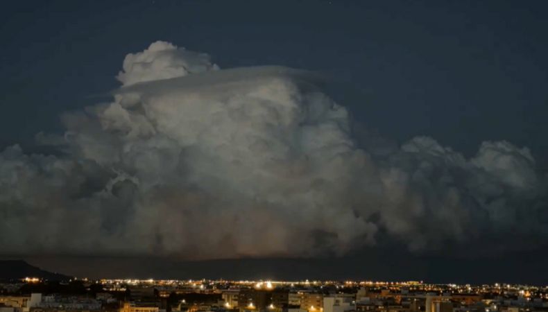 Un medio difundió un video sobre la formación de las nubes que provocaron los graves estragos de DANA en España.