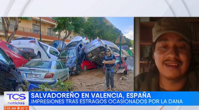 Un salvadoreño que se encuentra en Valencia, España, relata que las afectaciones que ha dejado DANA son significativas.