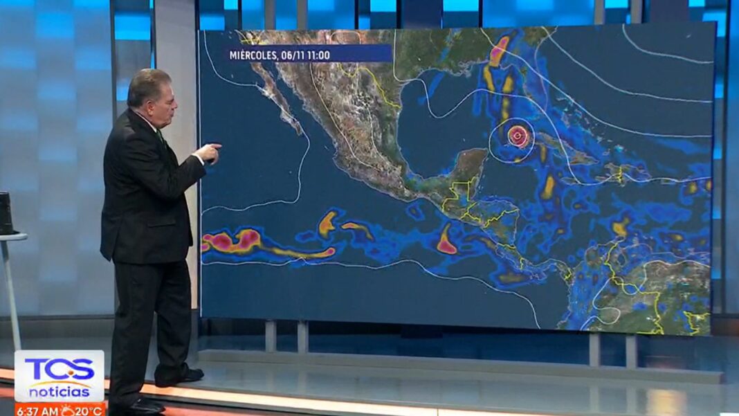 El experto en meteorología dijo que el sistema sobre el Mar Caribe como Potencial Ciclón Tropical 18 para el miércoles será un huracán.