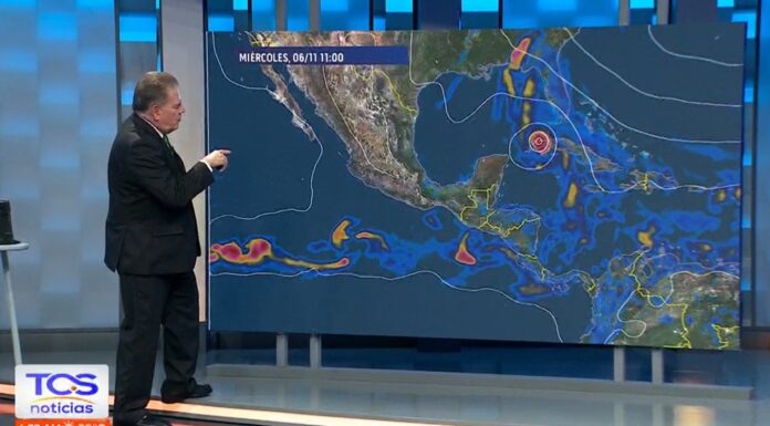 El experto en meteorología dijo que el sistema sobre el Mar Caribe como Potencial Ciclón Tropical 18 para el miércoles será un huracán.