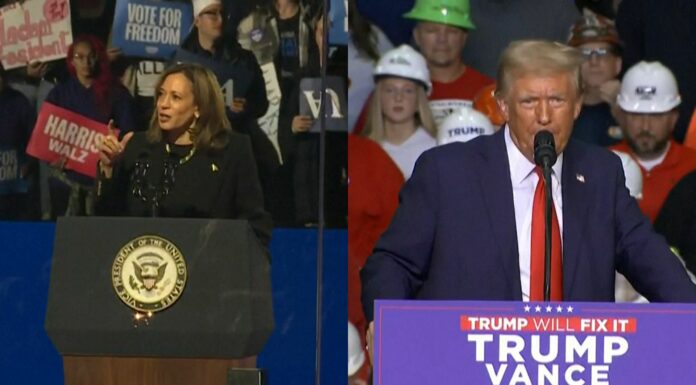 Las últimas encuestas muestran que Harris y Trump llegan prácticamente empatados al día de la contienda electoral.