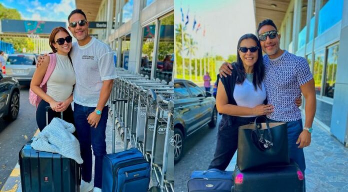 El presentador de televisión, Billy Calderón, protagoniza un momento emotivo tras acompañar a Fátima y Patricia al aeropuerto.