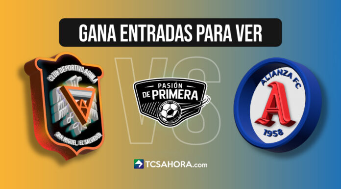 Por medio de una sencilla dinámica, tú y un acompañante podrá disfrutar el partido entre Alianza-Águila desde el Estadio Cuscatlán.