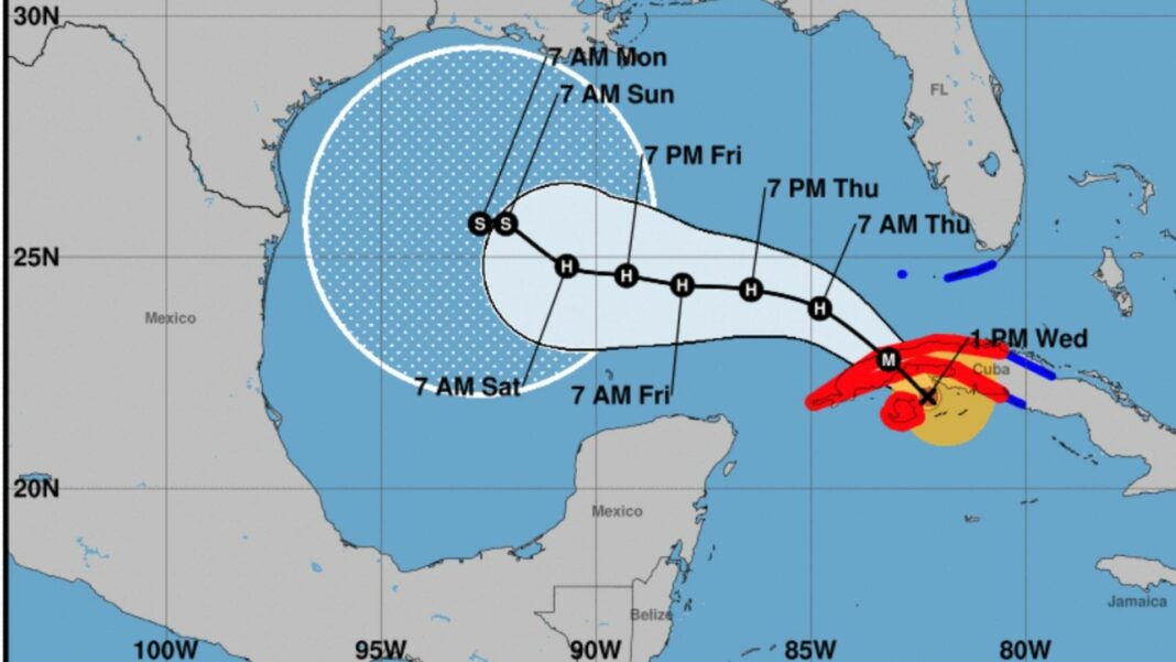 Rafael se convierte en un huracán de categoría tres a medida que se acerca a la costa occidental de Cuba, comunicó el NHC.