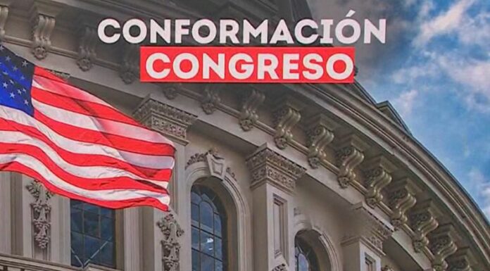 Tras los resultados preliminares de las elecciones presidenciales de Estados Unidos se muestra un aproximado de cómo puede quedar el Congreso.