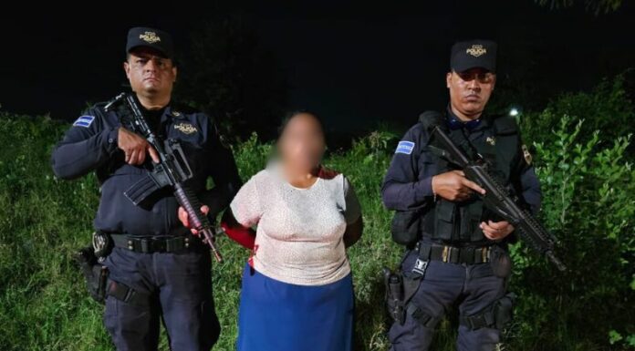 La PNC detuvo a una mujer, quien sería la responsable de cometer un homicidio el pasado 7 de noviembre, en San Miguel Centro.