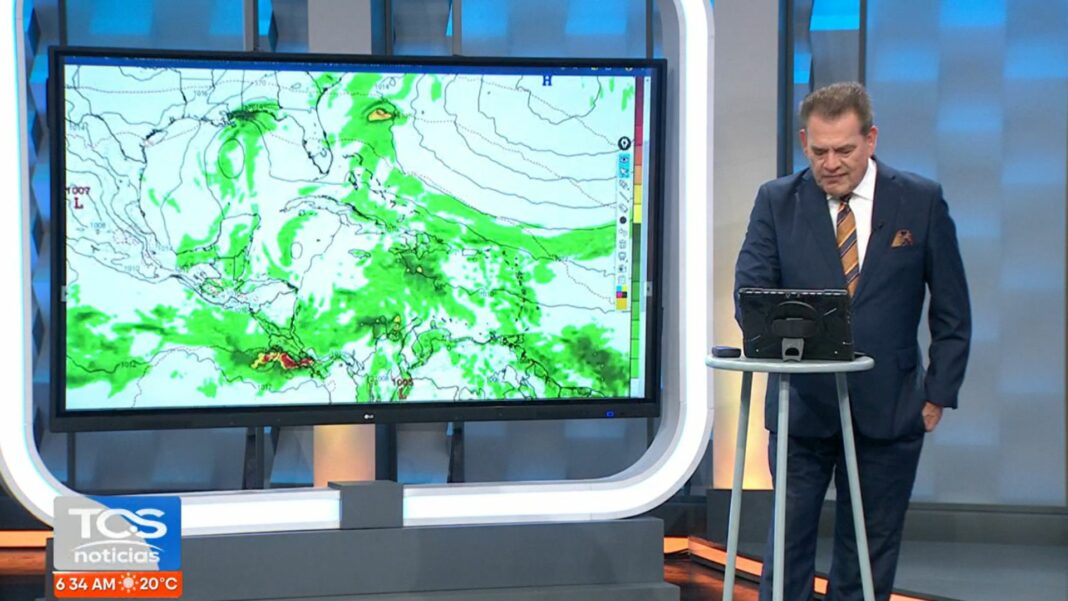 Existe un nuevos sistema de baja presión, ubicado al norte de Panamá, el cual propiciará lluvias a nuestro país.