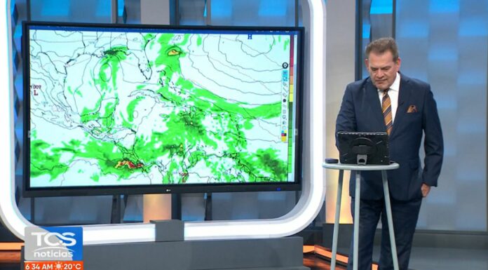Existe un nuevos sistema de baja presión, ubicado al norte de Panamá, el cual propiciará lluvias a nuestro país.
