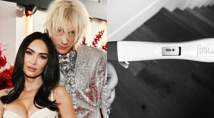 Megan Fox, sorprende a todos sus fanáticos tras revelar una espectacular imagen, en la que aparece en estado de embarazo avanzado.