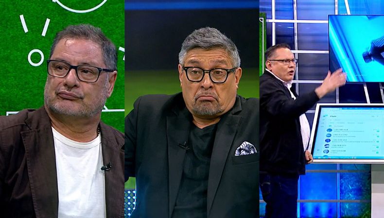 Así reaccionaron los presentadores de La Polémica a los divertidos mensajes del público